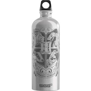 SIGG - Aluminium drinkfles - Traveller Hogwarts Harry Potter - klimaatneutraal gecertificeerd - geschikt voor koolzuurhoudende dranken - lekvrij - vederlicht - BPA-vrij - Outdoor - aluminium - 1L