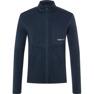 Super.natural - Adventure Jas - Fleecejack - Zwart - Merinomixmateriaal