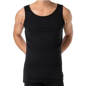 super.natural - SIERRA140 - T-shirt - Zwart - Merinowol