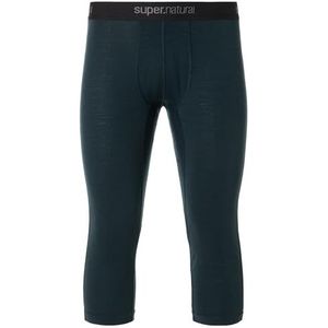 super.natural Merino functioneel ondergoed, heren, lange onderbroek, M TUNDRA175 Tight 3/4