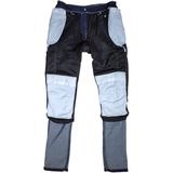 GMS - Viper - Motorjeans - Zwart - CORDURA® - Beschermers Op Knieën