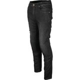gms - Rattle Slim - Motorjeans - Zwart Grijs