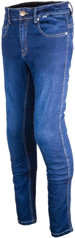 GMS - Rattle - Motorjeans - Blauw - Kevlar - Slim-fit