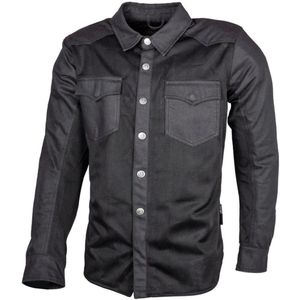 gms - Lynx Mesh - Motoroverhemd - Zwart