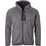 GMS - Aras Hoodie - Zwart - Katoen - Met Rits