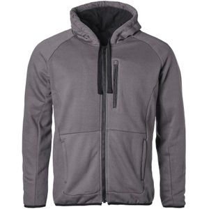 GMS - Aras Hoodie - Zwart - Katoen - Met Rits