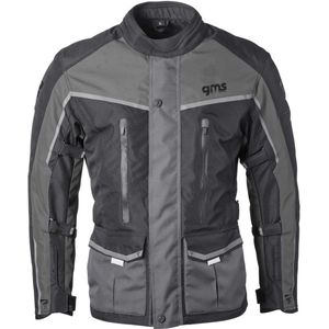 GMS - Twister Neo WP - Motorjas - Zwart - Waterdicht en Winddicht