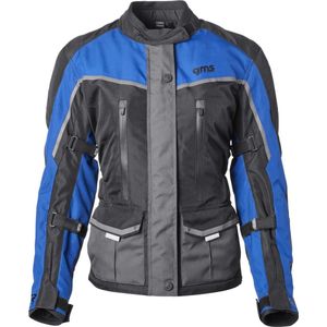 gms - Twister Neo - Motorjas - Zwart Blauw - Waterdicht - Dames