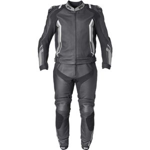 GMS GR-1 - Leren Motorpak - Zwart