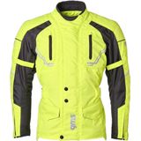 gms - Taylor - Textiele Motorjas - Neon Geel - 4-Seizoenen