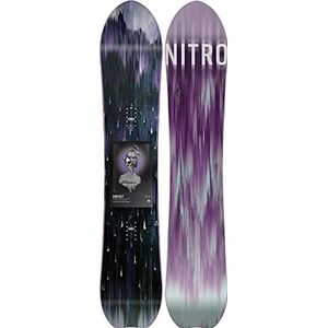 Nitro Dropout 22 All-Mountain Freeride Powder Boards Power Pods Carvingboard Snowboard Multicolor 156