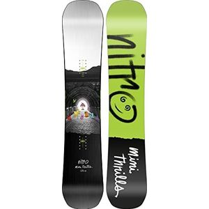 Nitro Snowboards Jongens Mini Thrills BRD '23, Freestyleboard, Twin, Flat-Out Rocker, Urban, Progressive