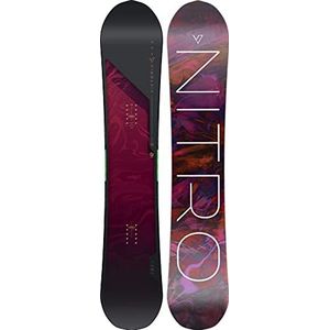 Nitro Snowboards Victoria Pro 23 Freerideboard Directional Trüe Camber Mountain licht dankzij KOROYD Core-technologie
