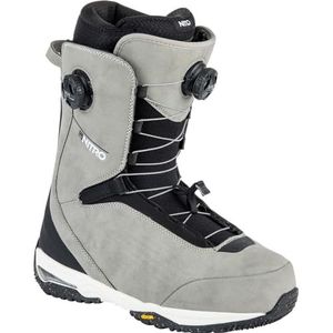 Nitro Chase Dual Boa, All Mountain Freeride Freestyle Premium Boot Snowboardboot, Stone, MP 27.0 // EU 41 1/3 // US 9