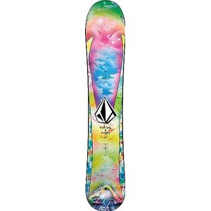 Nitro Snowboards heren ALTERNATOR X Volcom BRD´24, Allmountainboard, Directional, Cam-Out Camber, all-terrain, Mid-Wide tot Wide, afhankelijk van de lengte, Trippy Volcom Graphic - Artist: Star