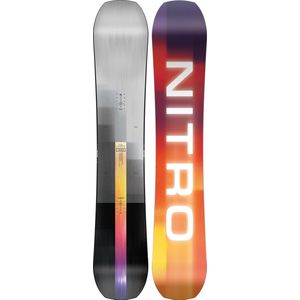 Nitro Snowboards Team Wide BRD ´24 Freestyleboard, Directional Twin, Trüe Camber, All-Terrain, Wide, voor grote voeten