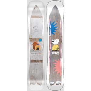 Nitro Snowboards Mini Thrills X WIGGLESTICK BRD ´24, Freestyleboard, Twin, Flat-Out Rocker, Urban, Progressive