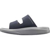 Joya, MAX III BLUE, 243SAN, Blauwe heren slipper met schokdempende PU zolen