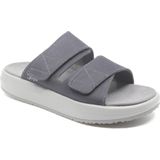 Joya, MAX III BLUE, 243SAN, Blauwe heren slipper met schokdempende PU zolen