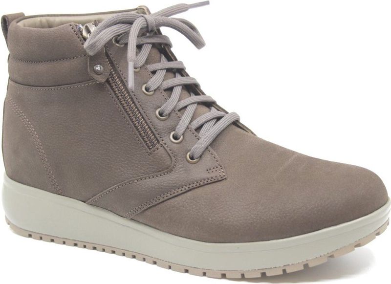 Joya - Wilma II - Enkellaars - Bruin - Nubuck en Leer