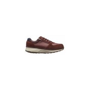 Joya, DYNAMO ZIP W D.Red, JO021A, Roestbruine dames sneaker met rits wijdte H