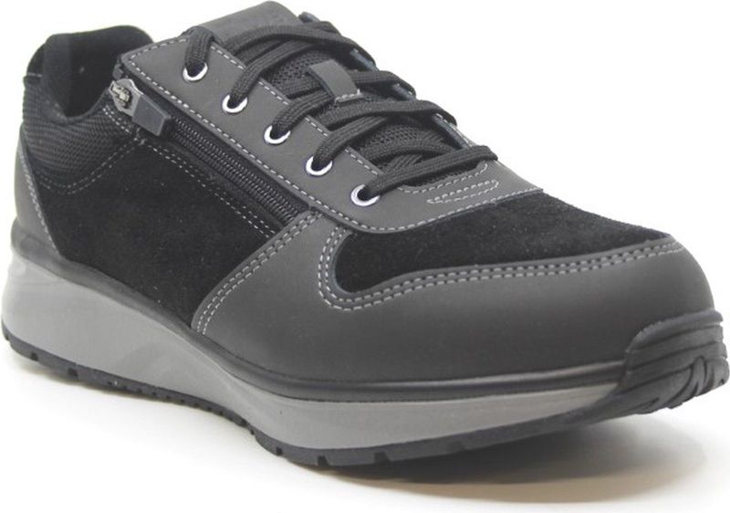 Joya - Dynamo Zip - Sneaker - Zwart - 100% Polyurethaan