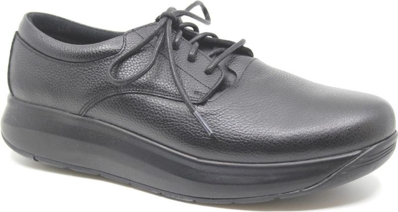 Joya - Chicago Black - Veterschoen - Hoogwaardig Volnerfleer - Zacht PU-zool