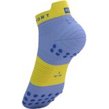 Compressport - Pro Racing Socks V4.0 - Hardloopsokken - Jacaranda/Maize
