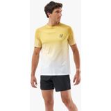 Compressport - Performance SS - Hardloopshirt - Ceylon Yellow/Grey Dawn