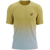 Compressport - Performance SS - Hardloopshirt - Ceylon Yellow/Grey Dawn