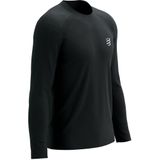 Compressport - Performance LS - Hardloopshirt - Zwart - Lange Mouwen