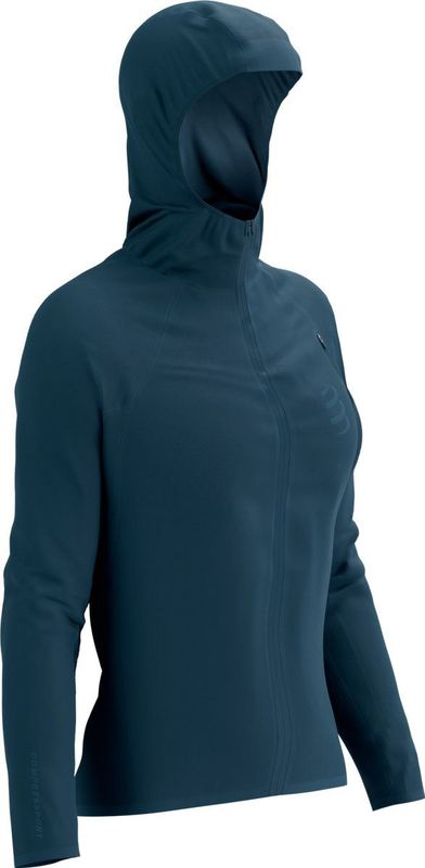 Compressport - Tempest - Waterproof Jacket - Blauw - Dames