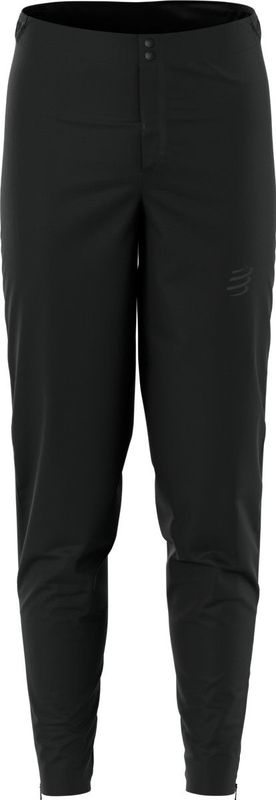 Compressport - Hurricane Waterproof Pants 2.0 - Zwart - Unisex - Lichtgewicht Bescherming Tegen Extreme Weersomstandigheden