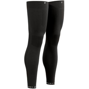 Full Legs Recovery 2.0 - Compressiemouwen - Zwart - Lichtgewicht