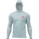 Compressport - Hurricane Waterproof 10/10 Jacket - Grijs - Waterdichte Hardloopjas