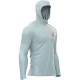 Compressport - Hurricane Waterproof 10/10 Jacket - Grijs - Waterdichte Hardloopjas