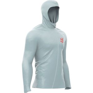Compressport - Hurricane Waterproof 10/10 Jacket - Grijs - Waterdichte Hardloopjas