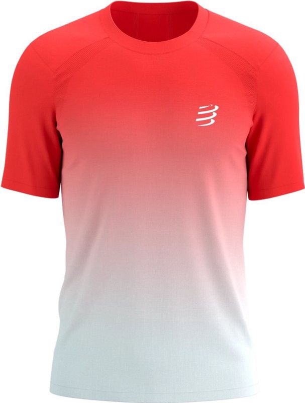 Compressport - Performance SS T-shirt - Rood - Thermoregulerend - Sneldrogend