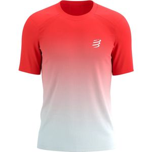 Compressport - Performance SS T-shirt - Rood - Thermoregulerend - Sneldrogend