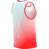 Compressport - Performance Singlet - Rood - Fluo Red/White - Heren