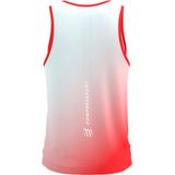 Compressport - Performance Singlet - Rood - Fluo Red/White - Heren