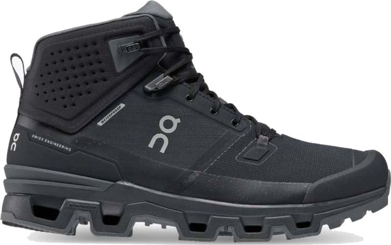 On Running Cloudrock 2 Waterproof Wandelsneakers Dames Zwart