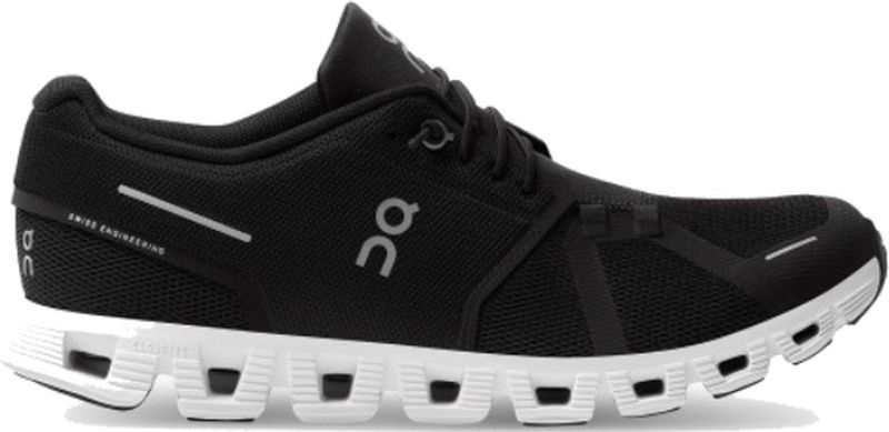 ON Running - Cloud 5 - Dames Hardloopschoenen - Zwart - Textiel - Mesh