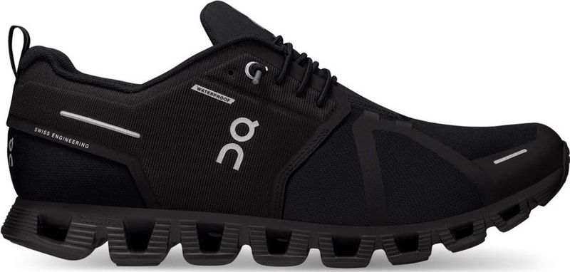 Sneaker On Running Women Cloud 5 Waterproof All Black-Schoenmaat 40,5