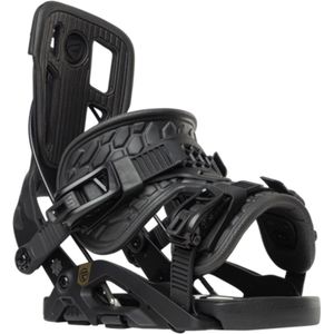 Flow - Snowboard bindingen - Fuse Black voor Unisex van Nylon - Maat XL - Zwart