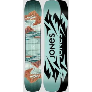 Jones - Snowboards - Twin Sister 2024 voor Dames van Hout - Maat 143 cm - Blauw