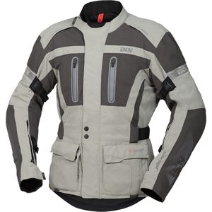 IXS Pacora-ST, textieljas waterdicht, lichtgrijs/donkergrijs, XL