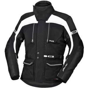 IXS - Tour Traveller-ST - Textiele Motorjas - Zwart Wit