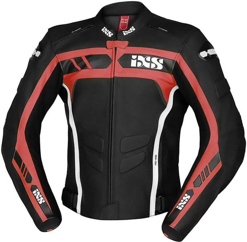 IXS - Sport RS-600 1.0 - Leren Jas - Zwart - Leer