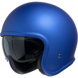 Jethelm iXS 880 1.0 - mat blauw - scooter helm - maat S